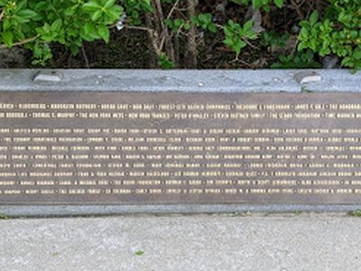 The Jackie Robinson & Pee Wee Reese Monument Donors