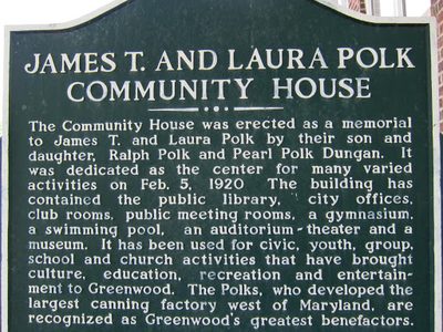 James T. and Laura Polk Community House