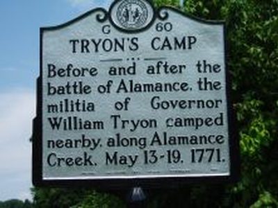 TRYON'S CAMP