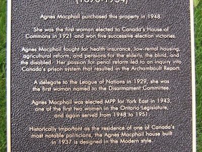 Agnes Macphail (1890-1954)