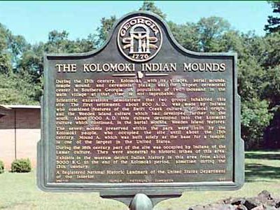 The Kolomoki Indian Mounds