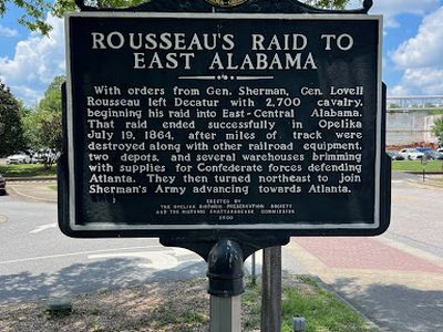 Rousseau's Raid to East Alabama