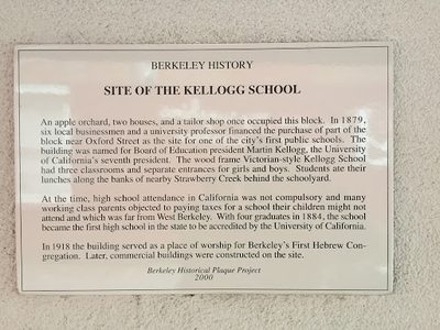 Site of the Kellogg School