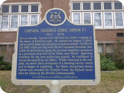 Corporal Frederick George Topham, V.C. 1917-1974