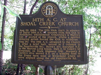 14th A.C. At Shoal Creek Church