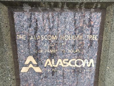 The Alascom Holiday Tree