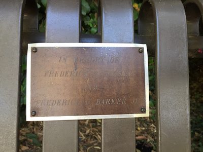 Frederick C. Barker and Frederick C. Barker Jr.