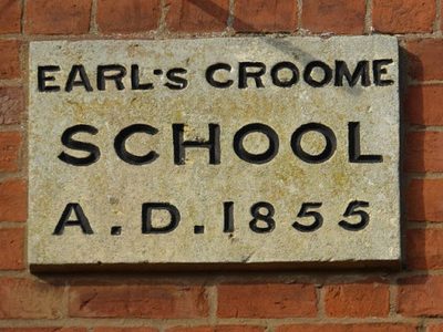 Earl's Croome School A.D.1855