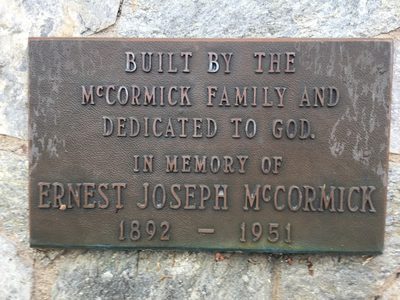 In Memory of Ernest Joseph McCormick