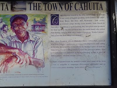 Caribbean town of Cahuita, Costa Rica