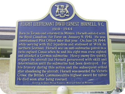 Flight Lieutenant David Ernest Hornell, V.C., 1910-1944