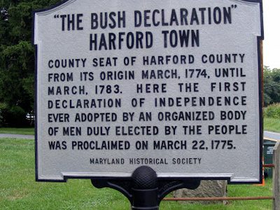 The Bush Declaration - Harford Town
