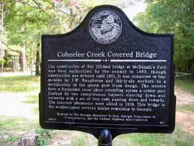 Coheelee Creek Covered Bridge
