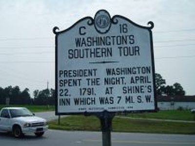 WASHINGTON'S SOUTHERN TOUR