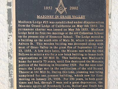 Madison Lodge No. 23 F. & A. M.