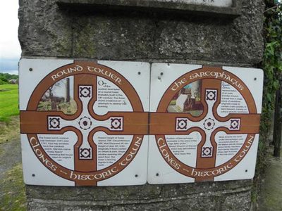 Plaque, St Tighernach's Cemetery (2)