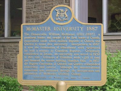 McMaster University 1887