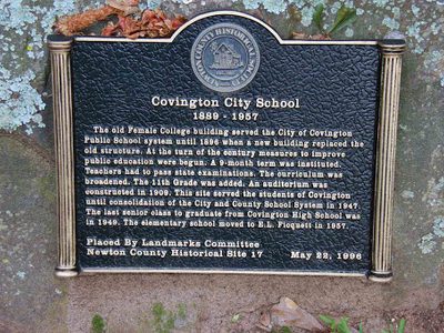 Covington City School - 1889-1949