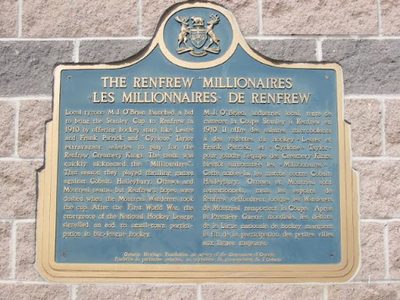 The Renfrew "Millionaires"