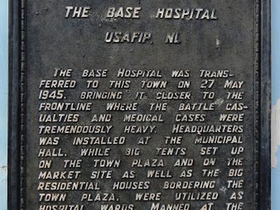 The Base Hospital historical marker