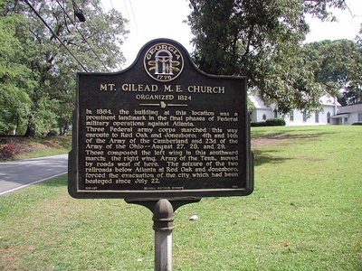 Mt. Gilead M.E. Church Organized 1824