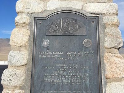 Memorial for Members of the Civilian Conservation Corp