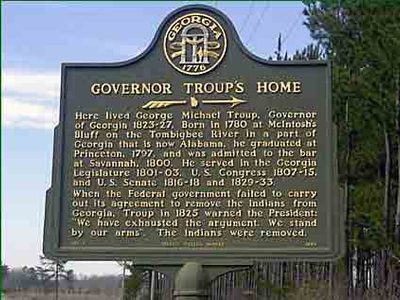 Governor Troup's Home