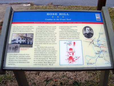 Rose Hill - Combat in the Front Yard