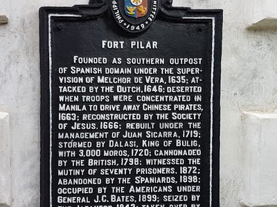Fort Pilar historical marker
