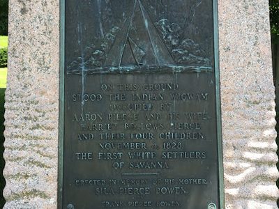 THE FIRST WHITE SETTLERS OF SAVANNA