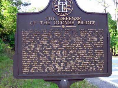 The Defense of the Oconee Bridge