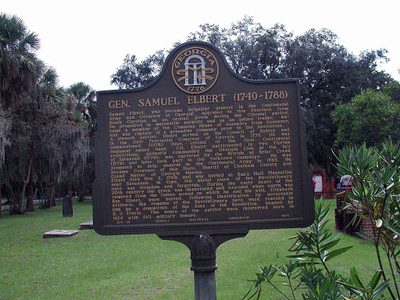 Gen. Samuel Elbert (1740&mdash;1788)