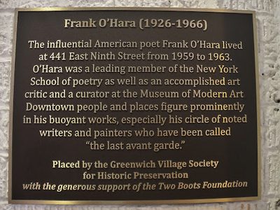 Frank O'Hara (Greenwich Village)