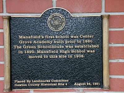 Mansfield School - 1908
