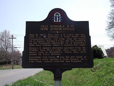 Old Sonora P.O. Now Sonoraville