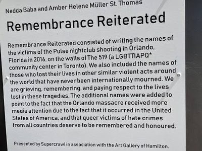 Remembrance Reiterated