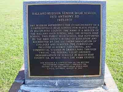 Ballard-Hudson Senior High School 1070 Anthony Rd