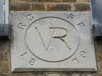 Date Stone on Watch Tower, Royal Gunpowder Mills, Waltham Abbey