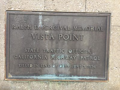 Ralph D. Percival Memorial Vista Point