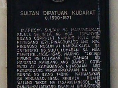 Sultan Dipatuan Kudarat historical marker