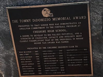 The Tommy DiDomizio Memorial Award