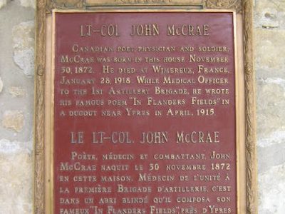 Lieutenant-Colonel John McCrae