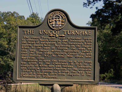 The Unicoi Turnpike