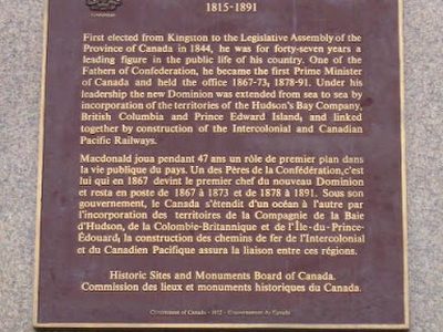 Sir John Alexander Macdonald 1815-1891