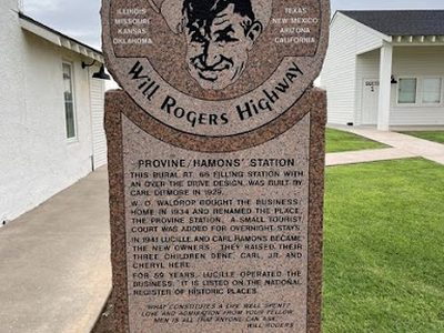 Will Rogers Highway: Provine / Hamon's Station