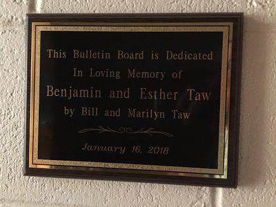 Benjamin and Esther Taw