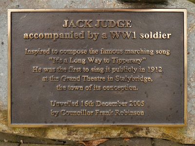 Jack Judge (plaque)