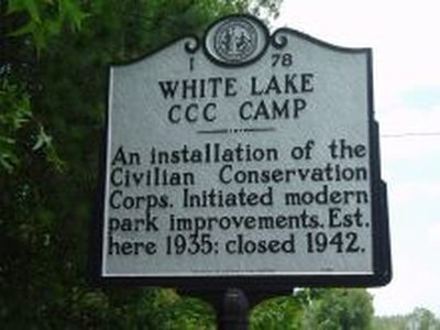 WHITE LAKE CCC CAMP