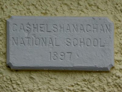 Plaque, Cashelshannaghan National School