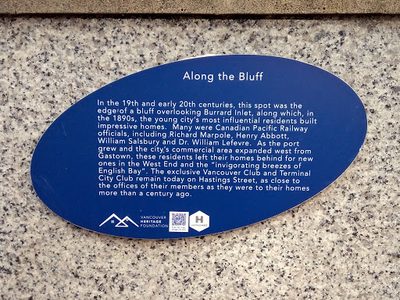 Along the Bluff